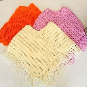 Girls handmade shawls